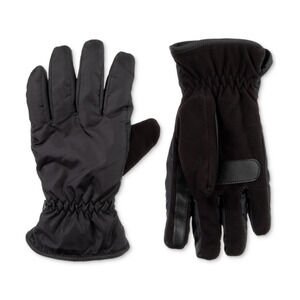 Isotoner Signature Men Insulated Water-Repellent Active Gloves Black Size XL